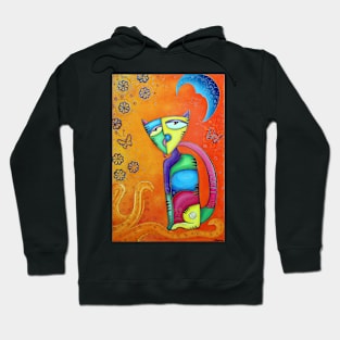 Sunkist Celestial Cat Hoodie